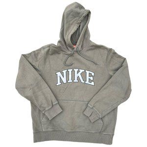 Vintage Nike Green Hoodie Sweatshirt